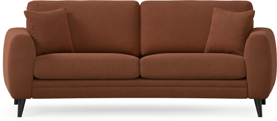 Eden - 2,5-sits soffa svängd - Orange