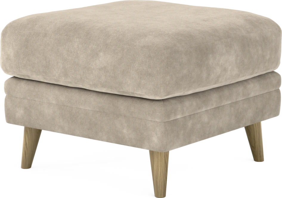 Eden - Fotpall - Beige