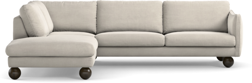 Madison - 3-sits soffa med divan vänster - Beige
