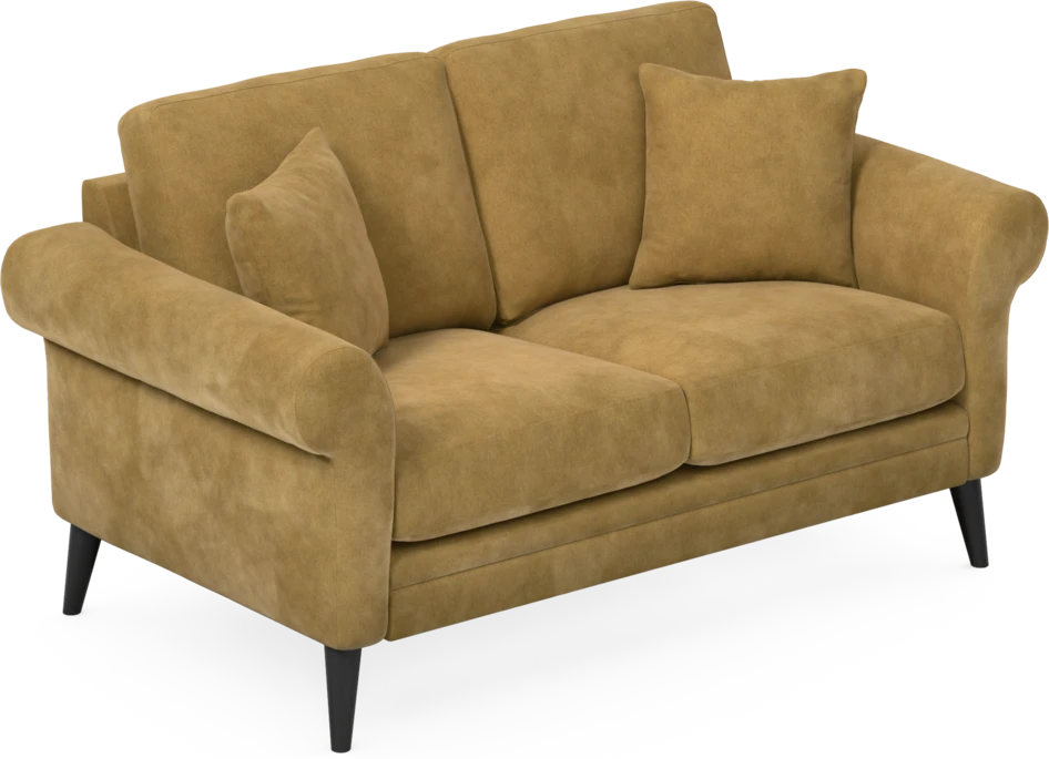 Eden - 2-sits soffa - Gul