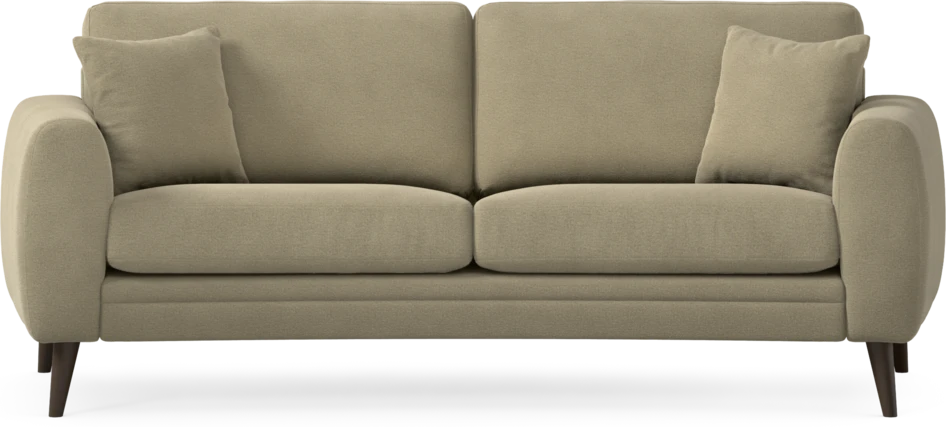 Eden - 2,5-sits soffa svängd - Beige