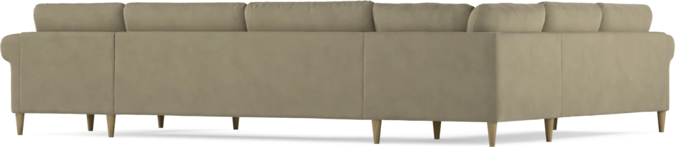 Bridge - Hörnsoffa, 2+3-sits med schäslong höger - Beige