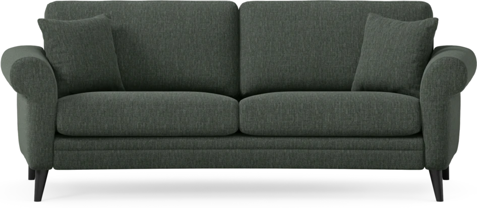 Eden - 2,5-sits soffa svängd - Grön