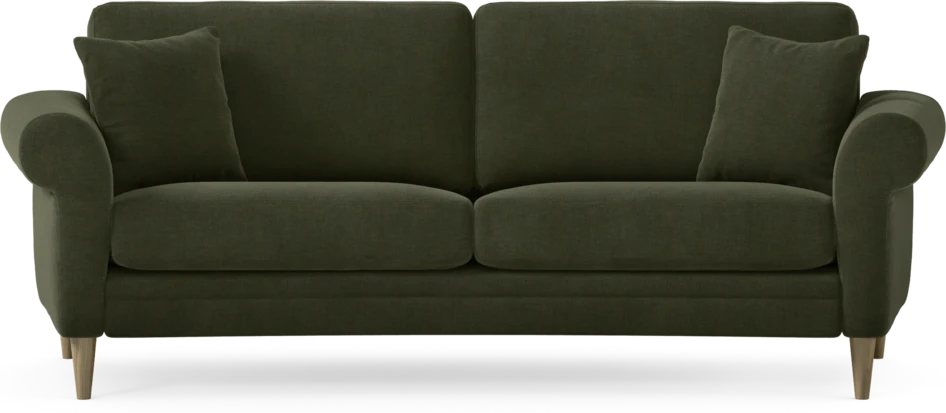 Eden - 2,5-sits soffa svängd - Grön