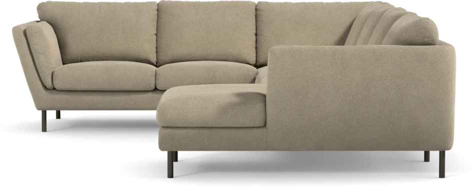 Madison Lux - Hörnsoffa med schäslong höger - Beige