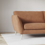 Madison Lux - 3-sits soffa med divan höger - Orange