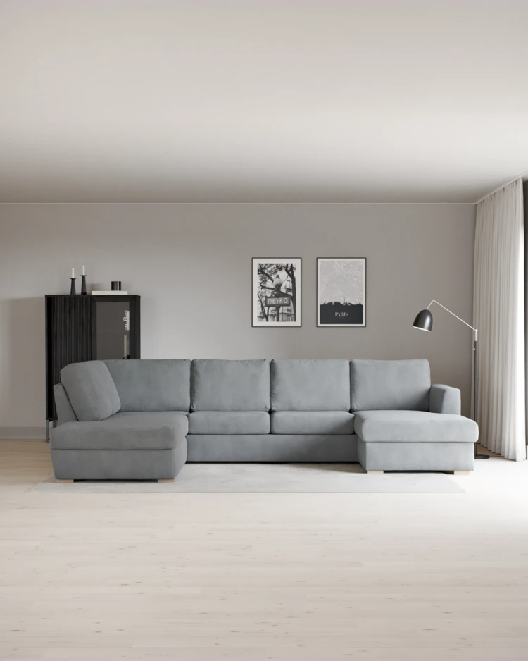 Friday - 3-sits soffa med divan vänster och schäslong höger - inspiration