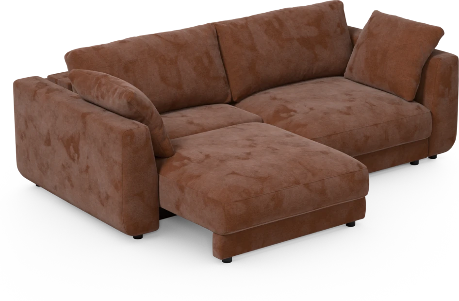 Amie - Bäddsoffa 3-sits - Orange