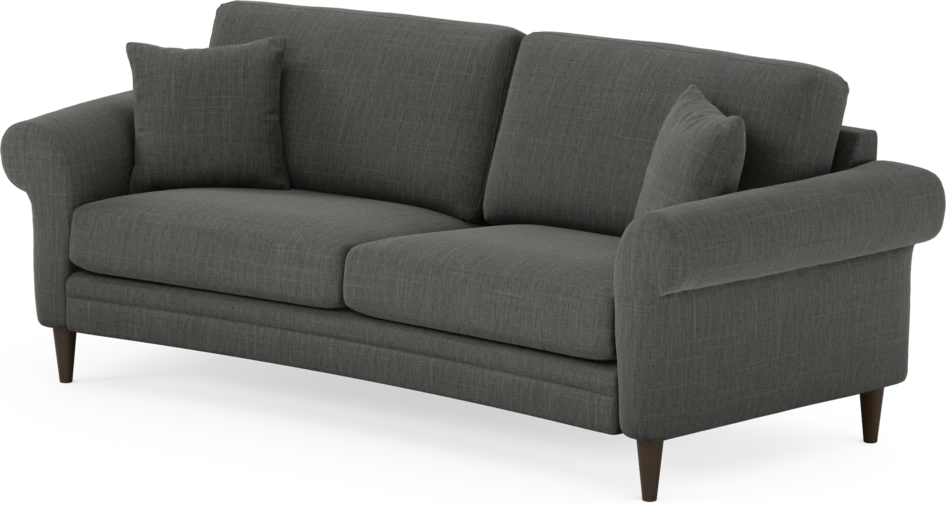 Eden - 2,5-sits soffa svängd - Grå