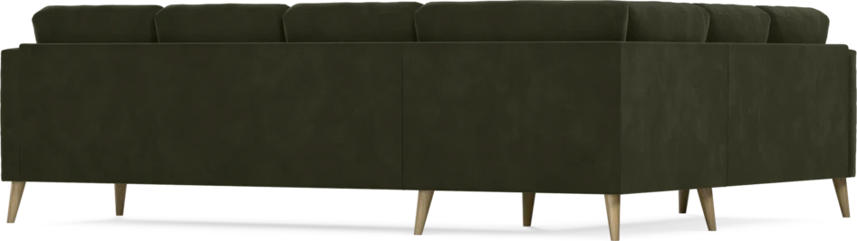 Eden - Hörnsoffa, 2+3-sits - Grön