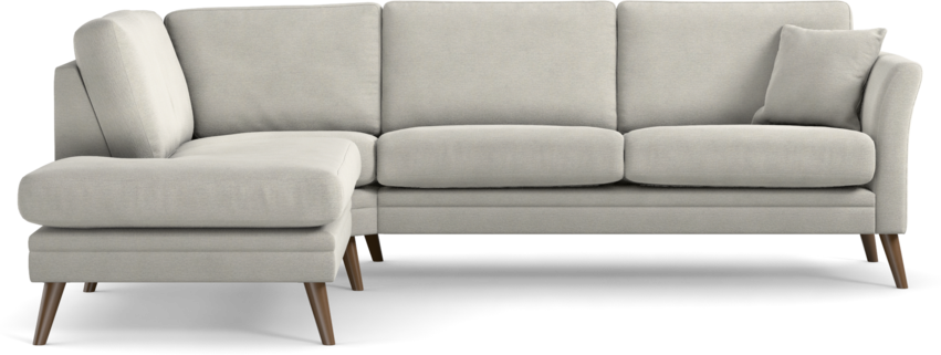 Eden - 2,5-sits soffa med divan - Grå