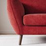 Madison Lux - 2-sits soffa med schäslong vänster - Rosa