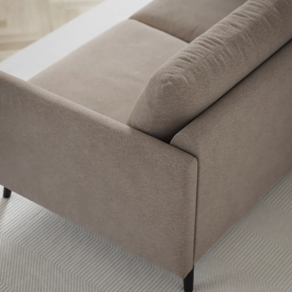 Madison - 2-sits soffa med divan vänster och schäslong höger - Beige