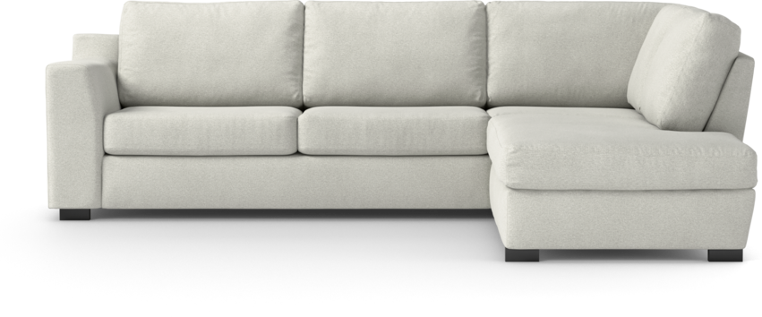 Friday - 2,5-sits soffa med divan höger - Vit