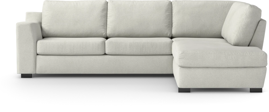 Friday - 2,5-sits soffa med divan höger - Vit