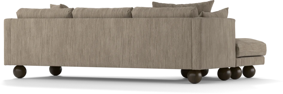 Harper - 4-sits med schäslong vänster - Beige