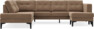 Rio - 3-sits soffa med divan vänster och schäslong höger - Beige
