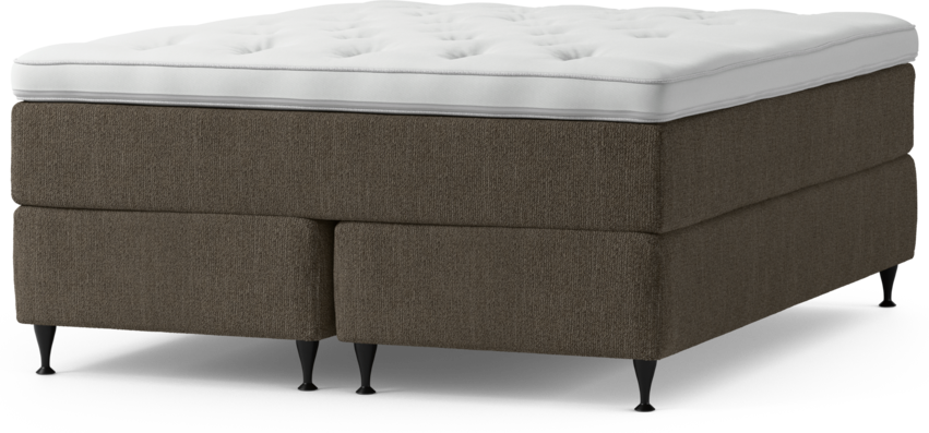 Delux Dream - Kontinentalsäng, dubbelsäng med bäddmadrass och sängben