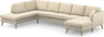 Eden - 3-sits soffa med divan vänster och schäslong höger - Beige