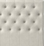 Delux Pikerad XL - Sänggavel, 90-210 cm - Beige