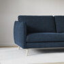 Madison Lux - 2-sits soffa med schäslong vänster - Blå