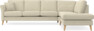 Eden - 3-sits soffa med divan - Beige