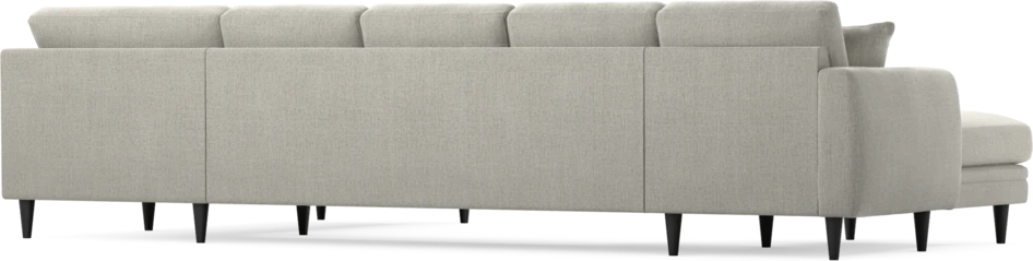 Eden - 3-sits soffa med schäslong vänster och divan höger - Grå