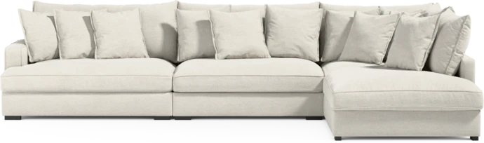 Rossi, 4-sits soffa med divan höger