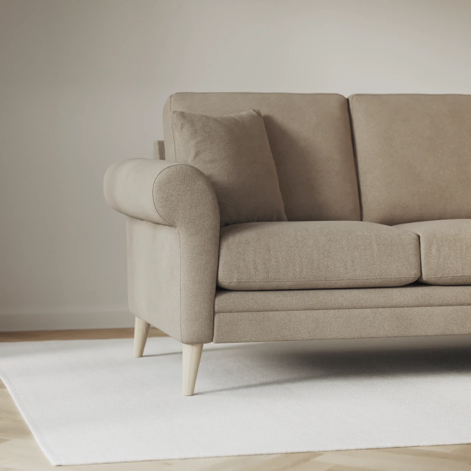 Eden - 2,5-sits soffa svängd - Beige
