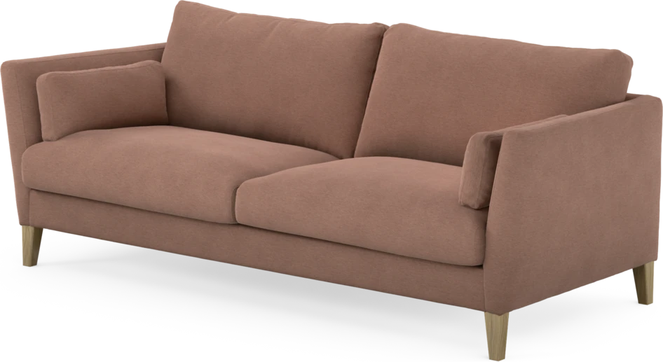 Winston - 3-sits soffa - Rosa