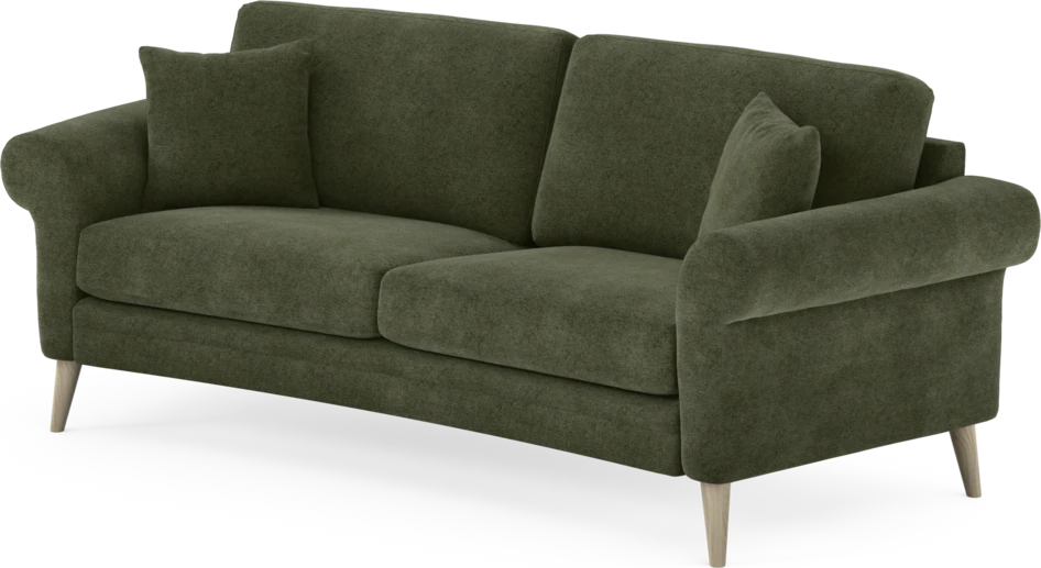 Eden - 2,5-sits soffa svängd - Grön
