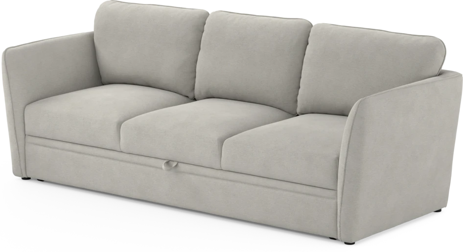Öland - Bäddsoffa 3-sits, längsbäddad - Grå