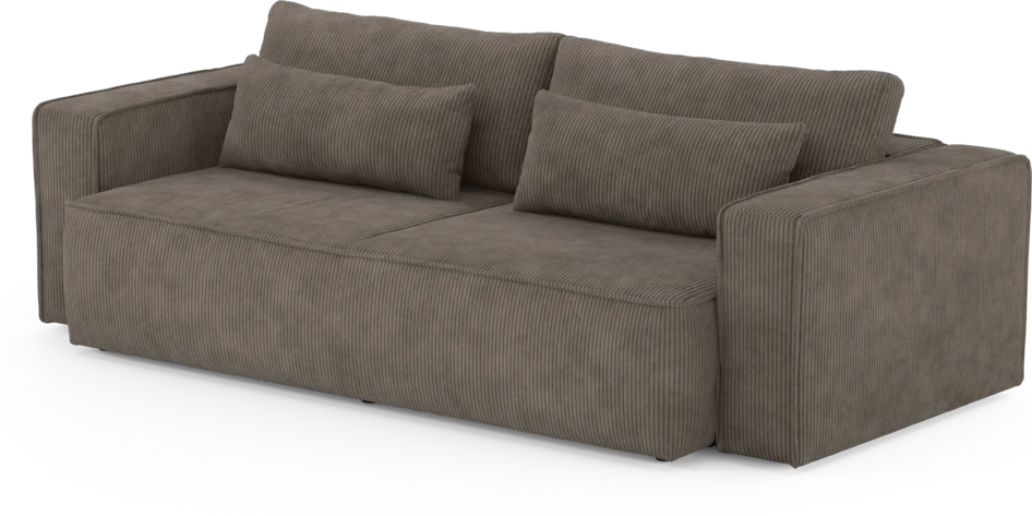 Ide - Bäddsoffa 3-sits - Brun