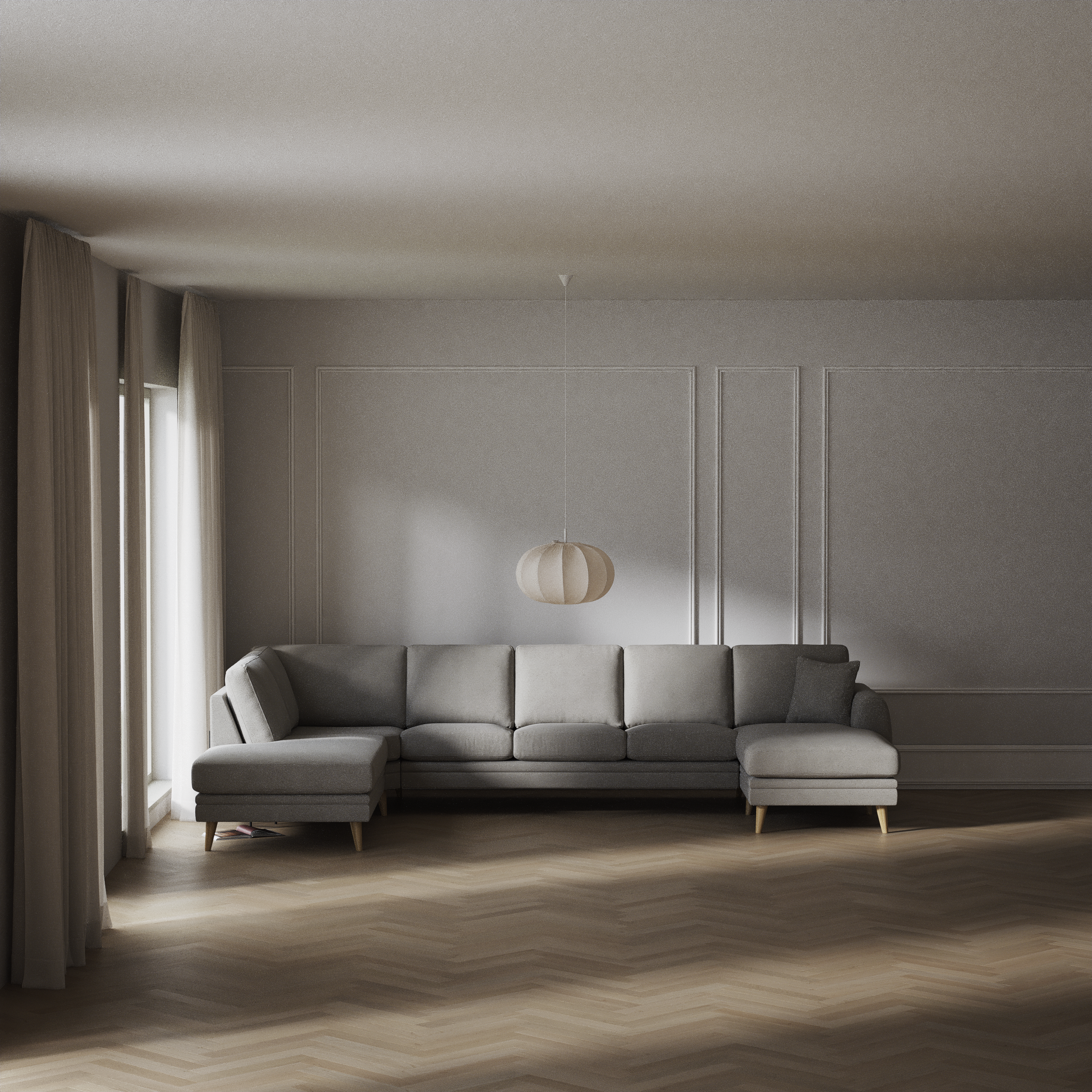 Eden - 3-sits soffa med divan vänster och schäslong höger - inspiration