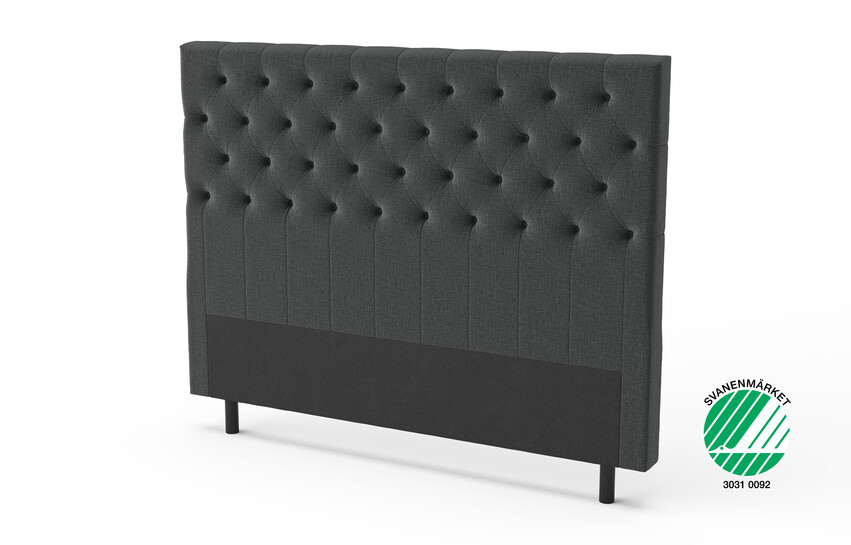 Sleep - Sänggavel, B 160-210 cm - Grå