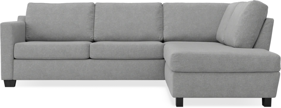 Friday - 2,5-sits soffa med divan höger - Grå
