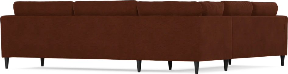 Bridge - Hörnsoffa, 2+3-sits - Orange