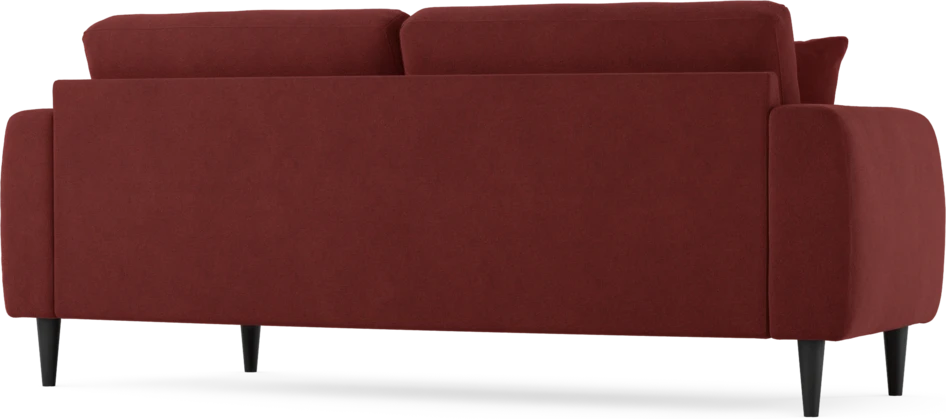 Eden - 2,5-sits soffa svängd - Röd