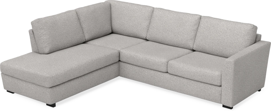 Friday - 2,5-sits soffa med divan vänster - Vit
