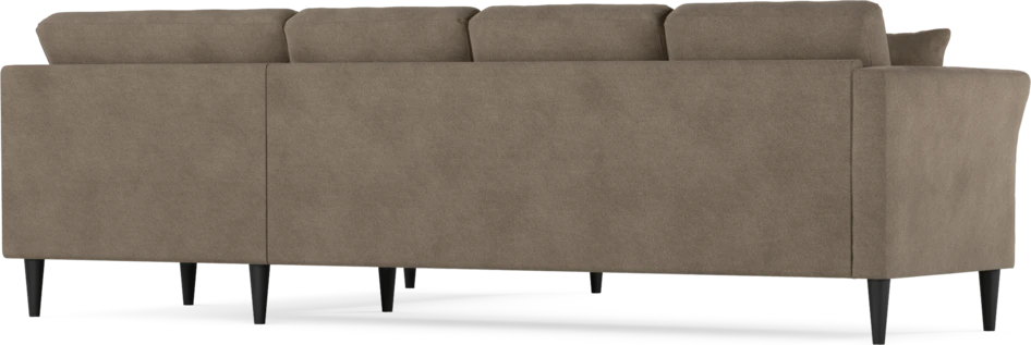 Eden - Hörnsoffa, 3+2-sits - Brun