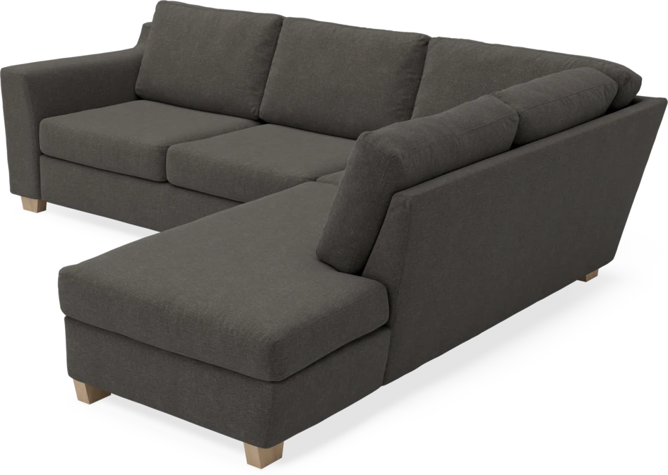 Friday - 2,5-sits soffa med divan höger - Grå