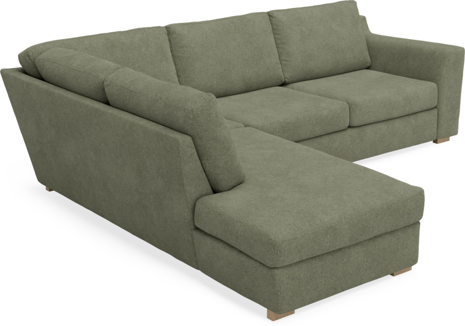Friday - 2,5-sits soffa med divan vänster - Vit