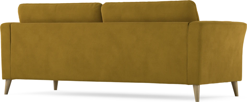Bridge - 3-sits soffa - Gul