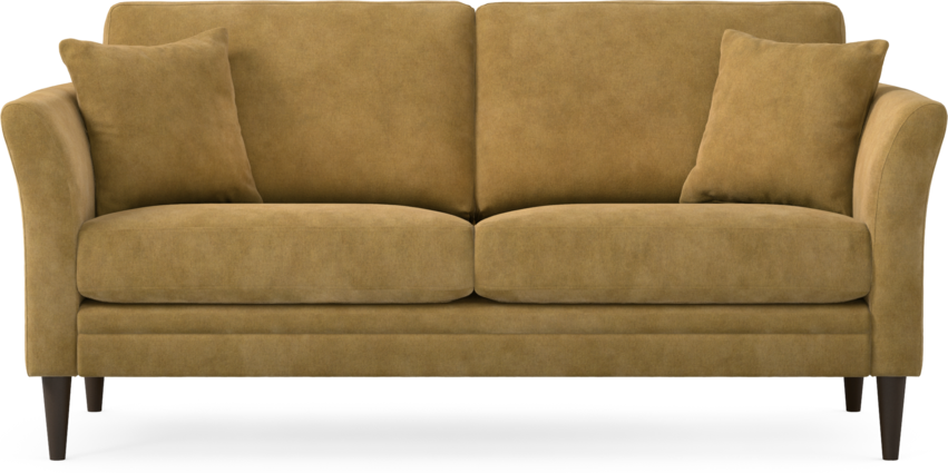 Eden - 2,5-sits soffa - Gul