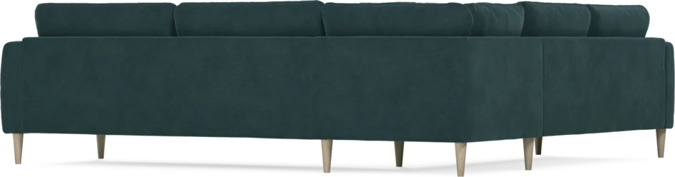 Bridge - Hörnsoffa, 2+3-sits - Blå