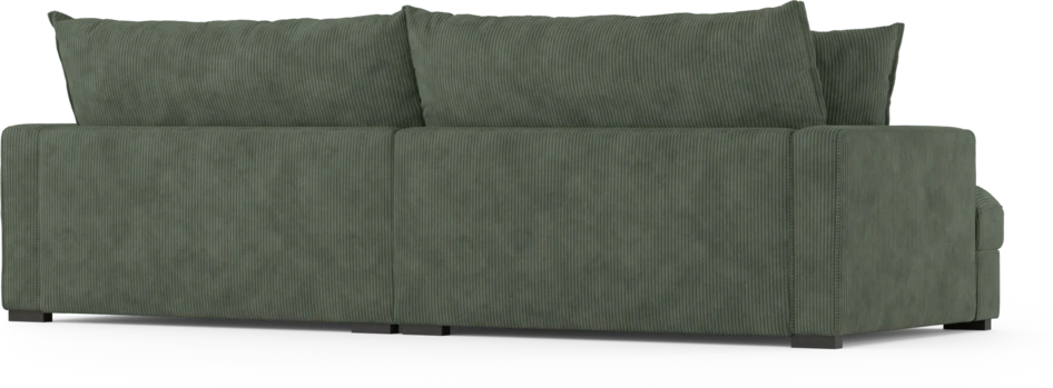 Rossi - 4-sits soffa - Grön