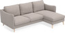 Madison - 2-sits soffa med schäslong höger - Beige