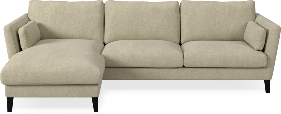 Winston - 3-sits soffa med schäslong, vändbar - Beige