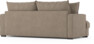 Mila - 3-sits soffa, hel dyna - Beige