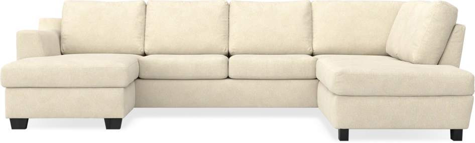 Friday - 3-sits soffa med schäslong vänster och divan höger - Beige